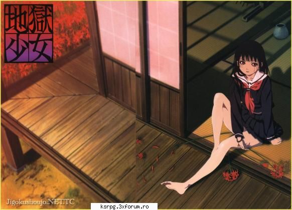 Enma Ai - Ai:X:X:X o ador:D:D:D e fff frumoasa - Jigoku Shoujo